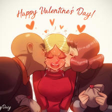 Valentine's Day插画图片壁纸