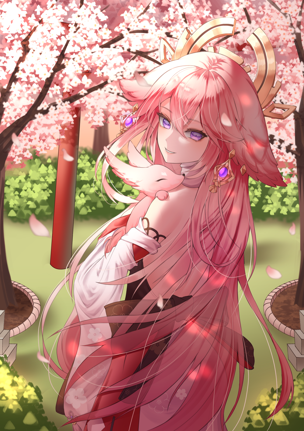 yaemiko八重神子女孩子