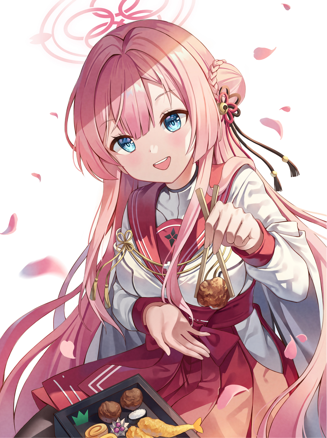 蓝色档案插画图片壁纸