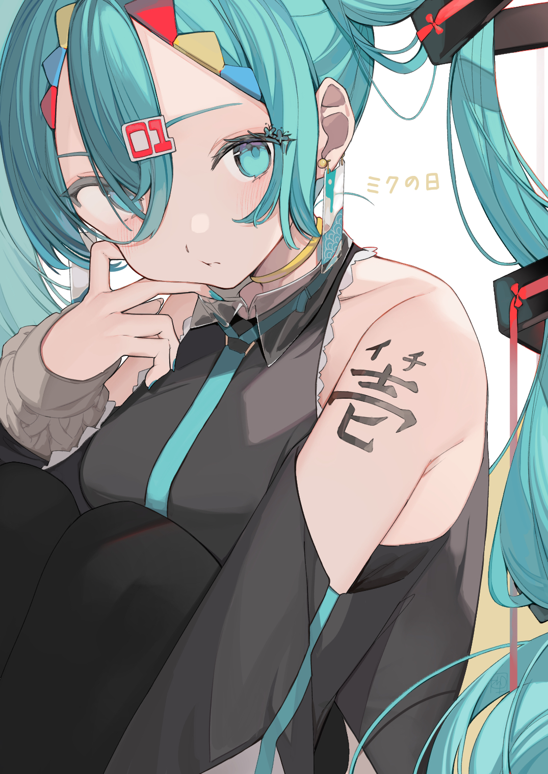 初音未来插画图片壁纸