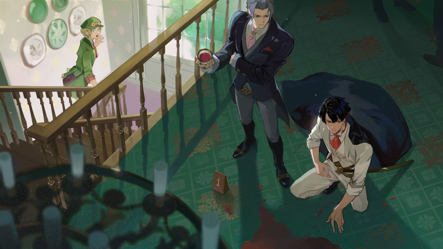 工作现场插画图片壁纸