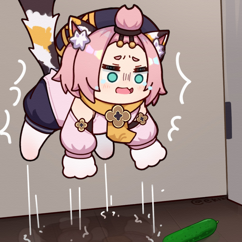 家飞猫......插画图片壁纸