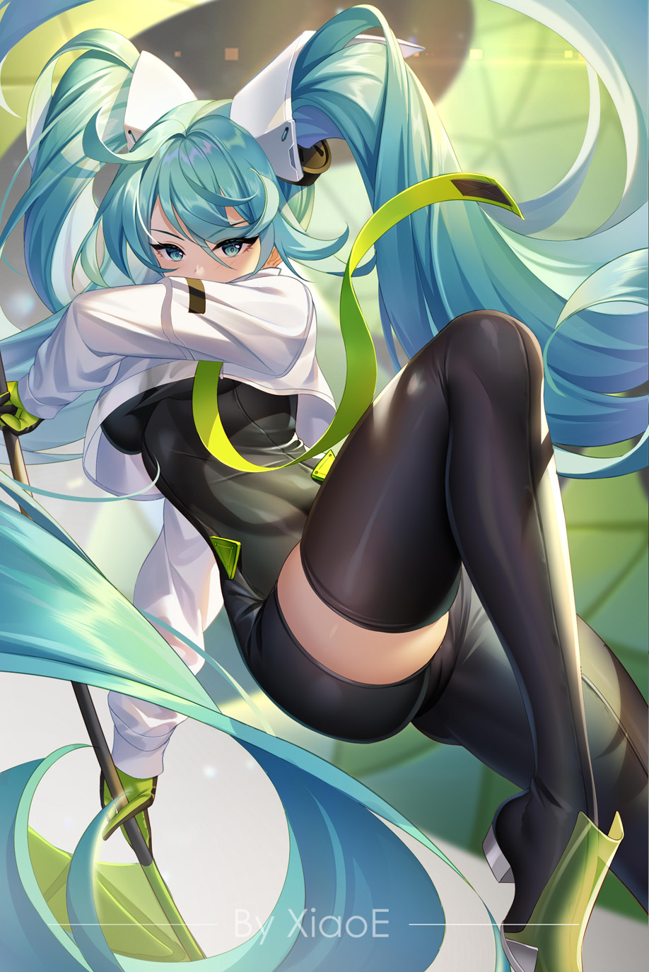赛车初音-初音未来站姿立绘