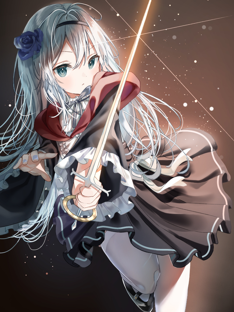 剣×ゴスロリ-女孩子插图