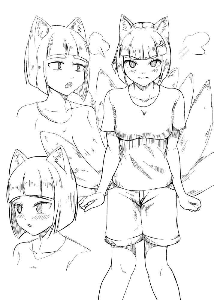 非人哉插画图片壁纸