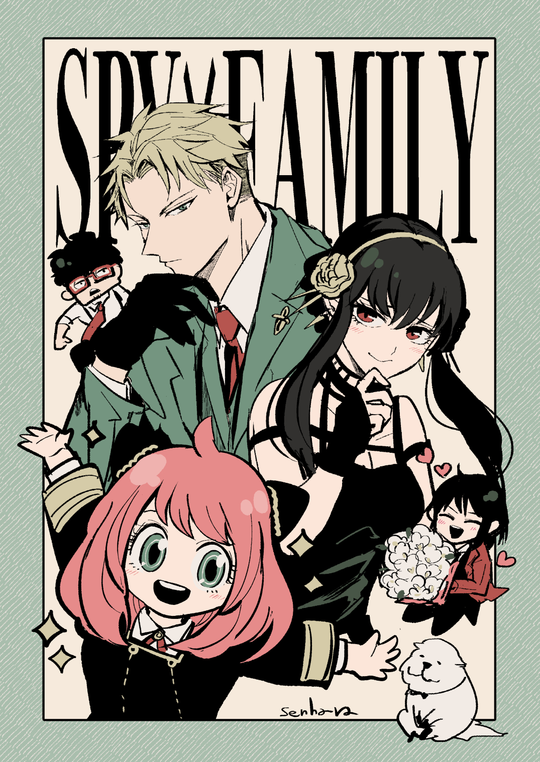 SPY×FAMILY插画图片壁纸