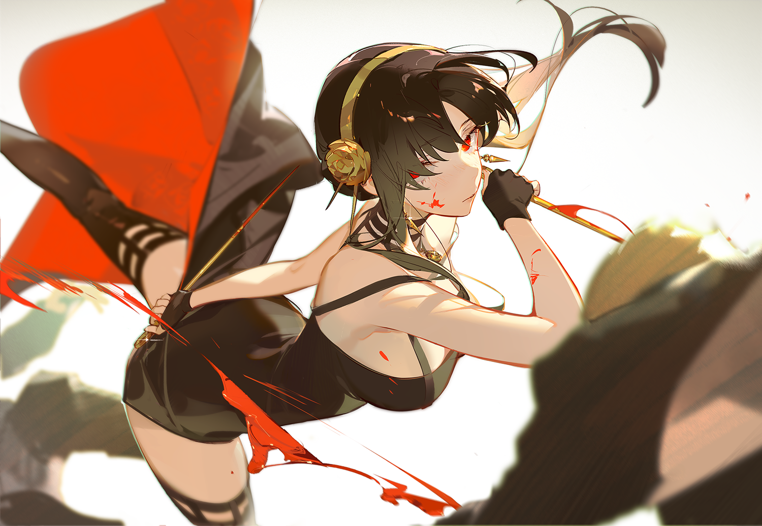 荆棘公主插画图片壁纸
