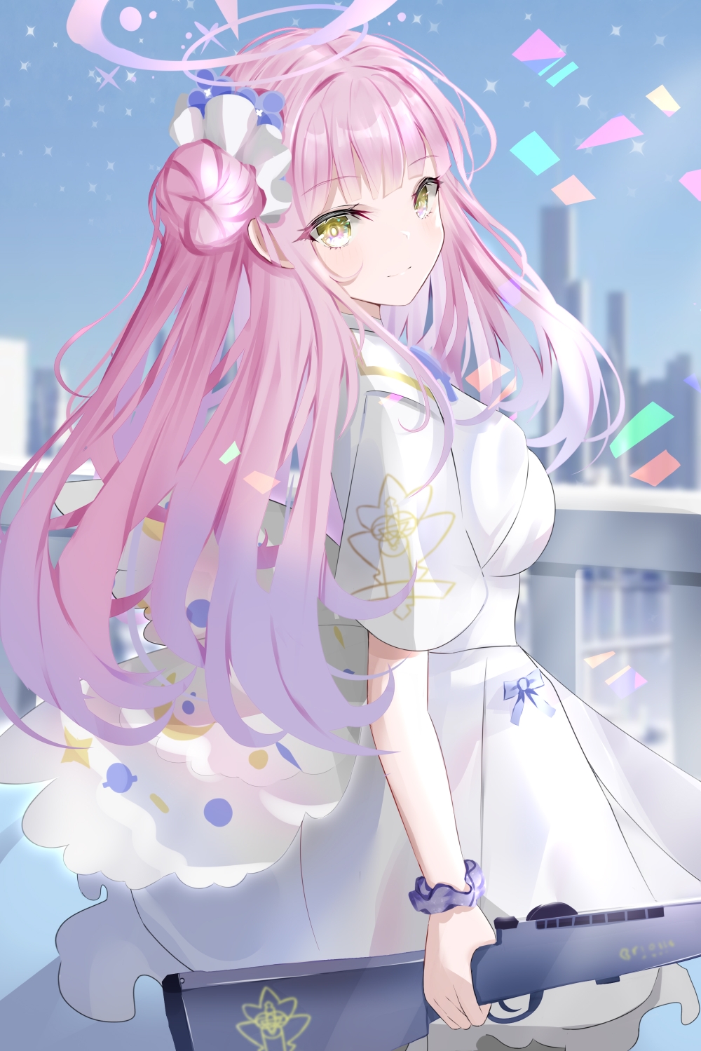 圣园米卡插画图片壁纸