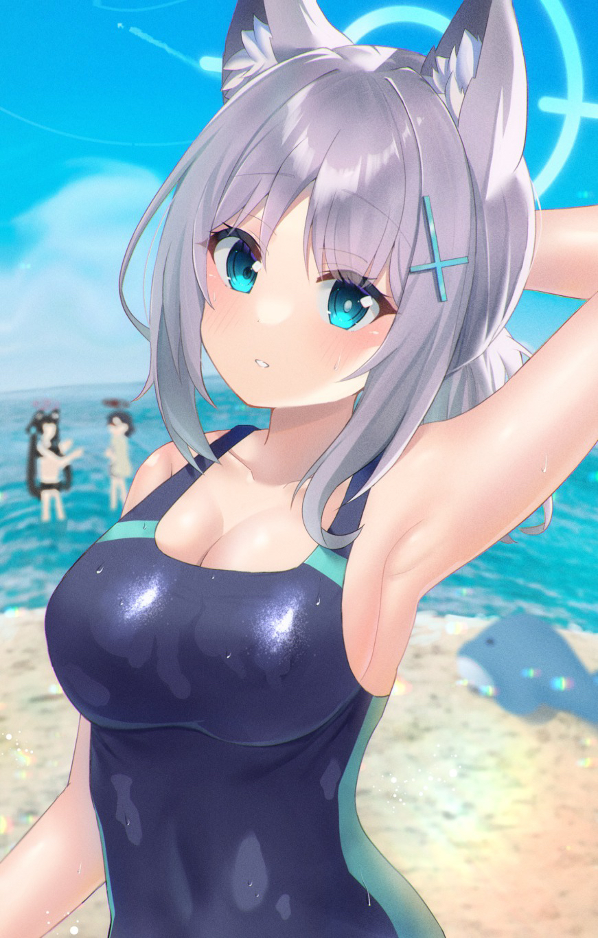 泳装系列插画图片壁纸