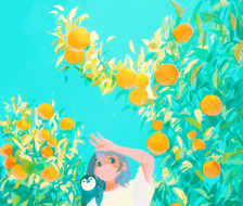 Orange sunshine-原创女孩子