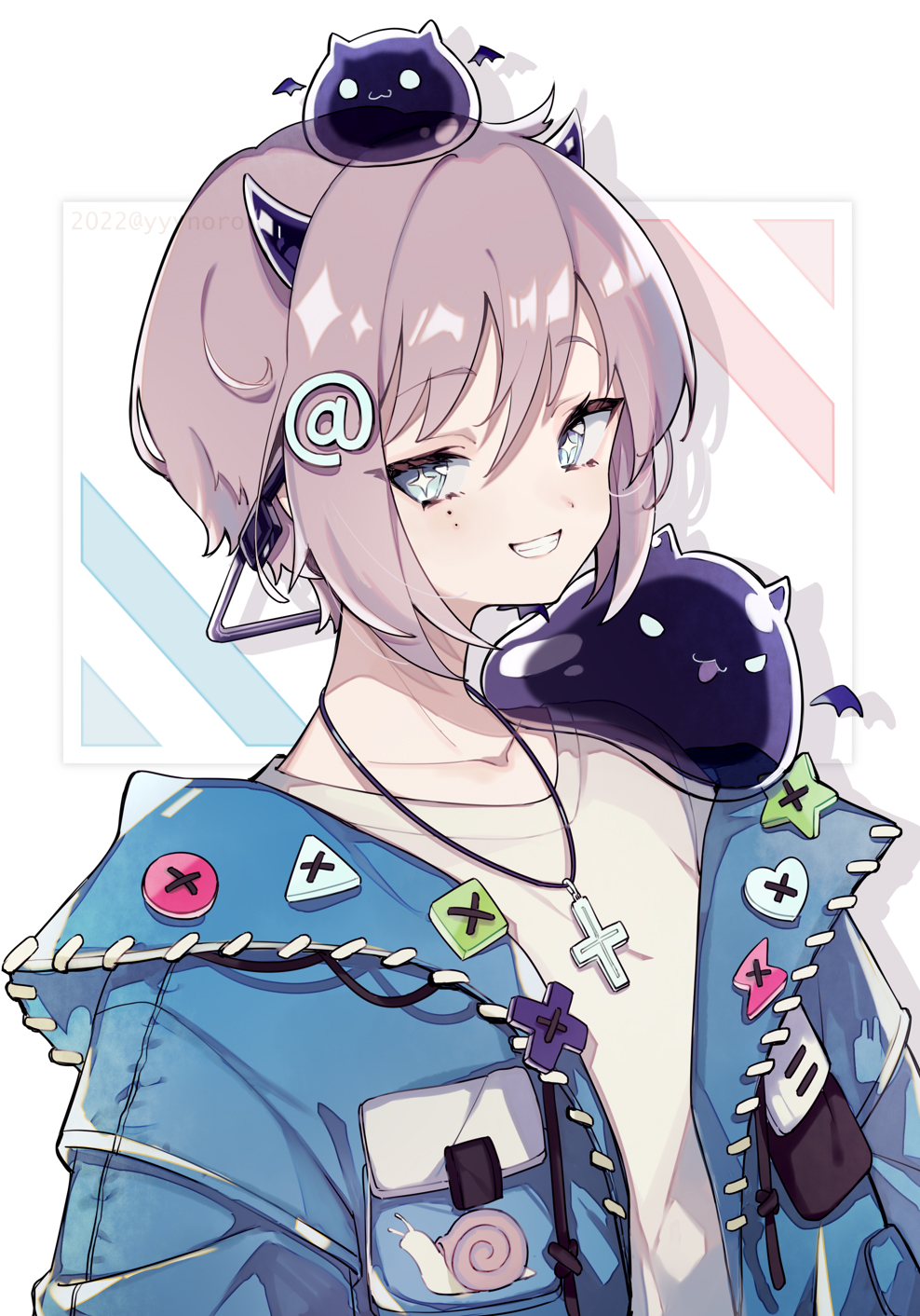 恶魔史莱姆插画图片壁纸