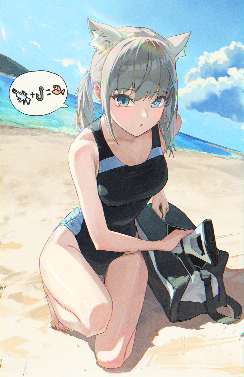 ブルアカ シロコ-碧蓝档案砂狼白子