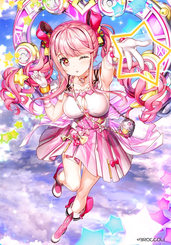 疾走爱月插画图片壁纸