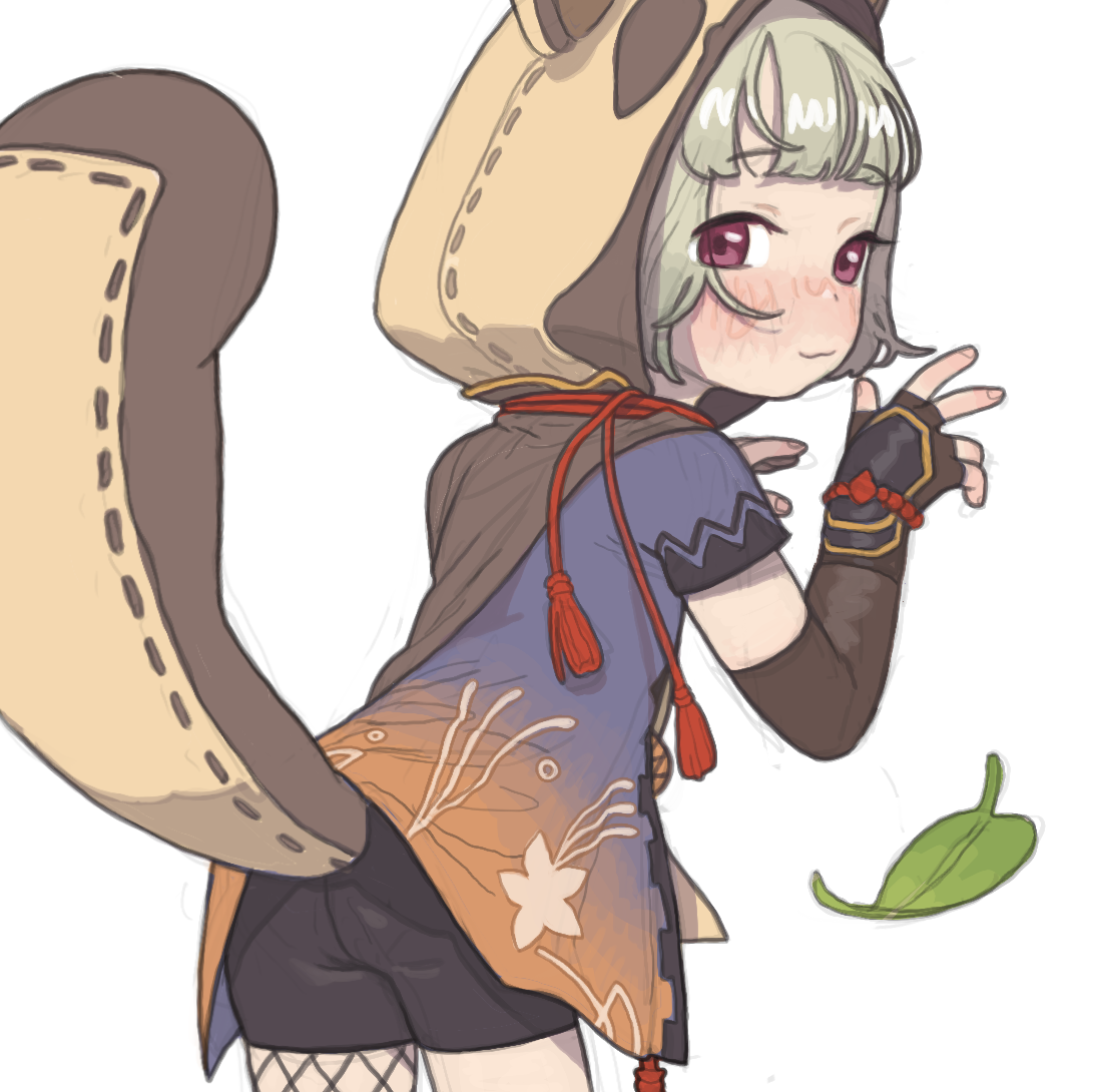 Sayu from the Genshin  插画图片壁纸