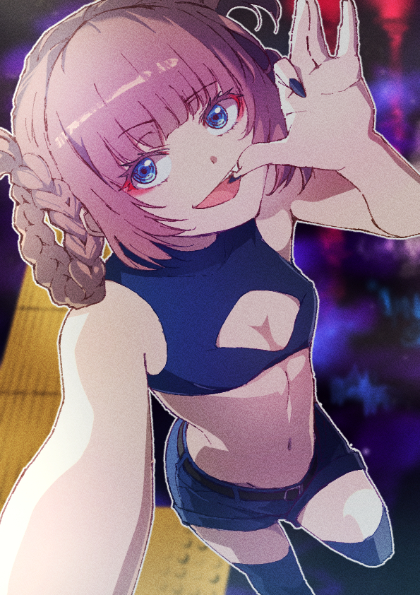 雨后漫步的七草茄子