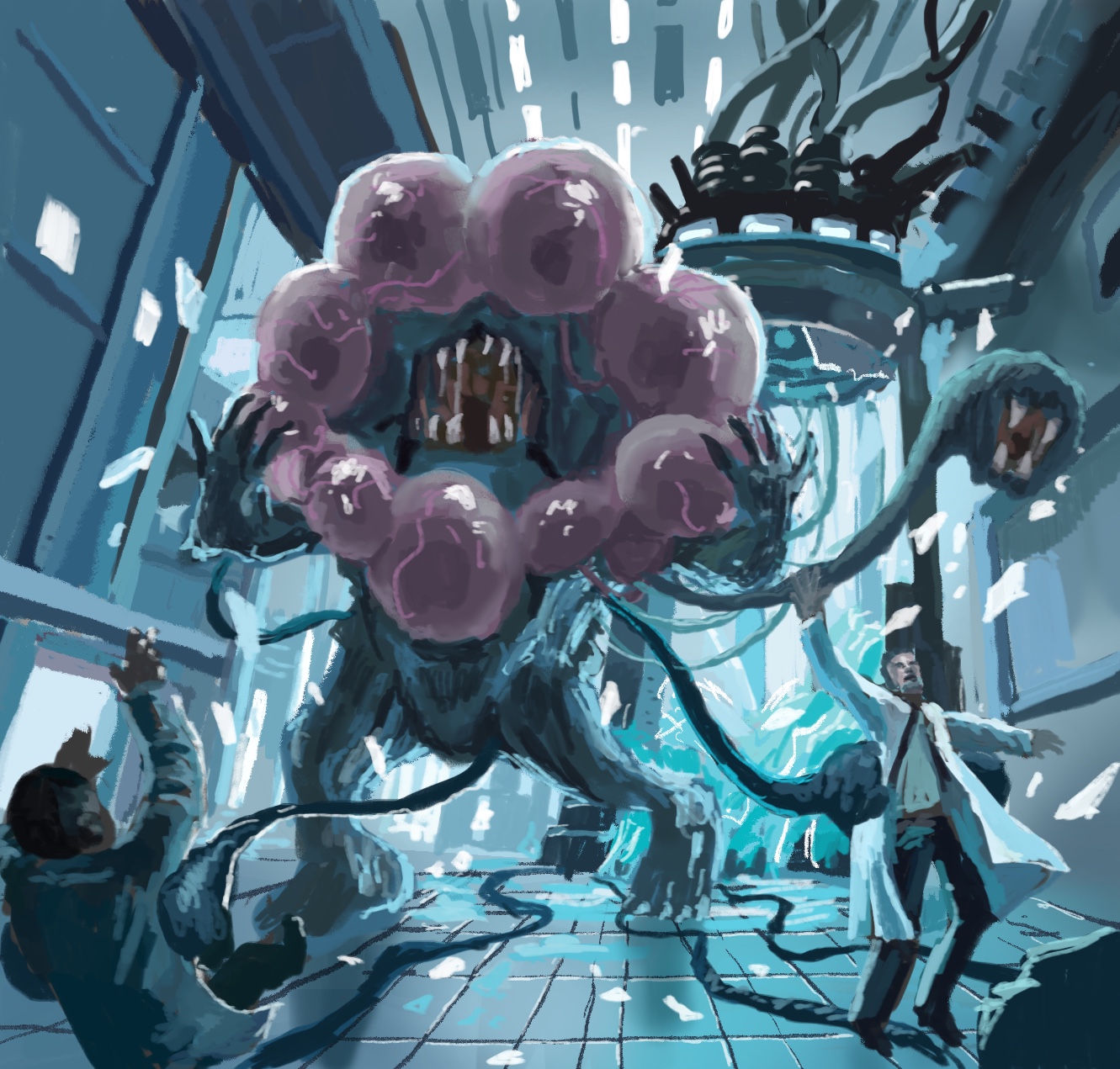 myaku-myaku sama插画图片壁纸