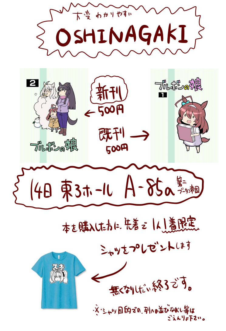 コミケお品書きです插画图片壁纸