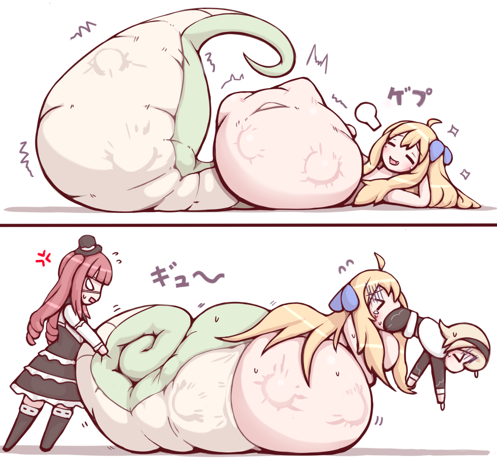 邪神ちゃん丸呑み2插画图片壁纸