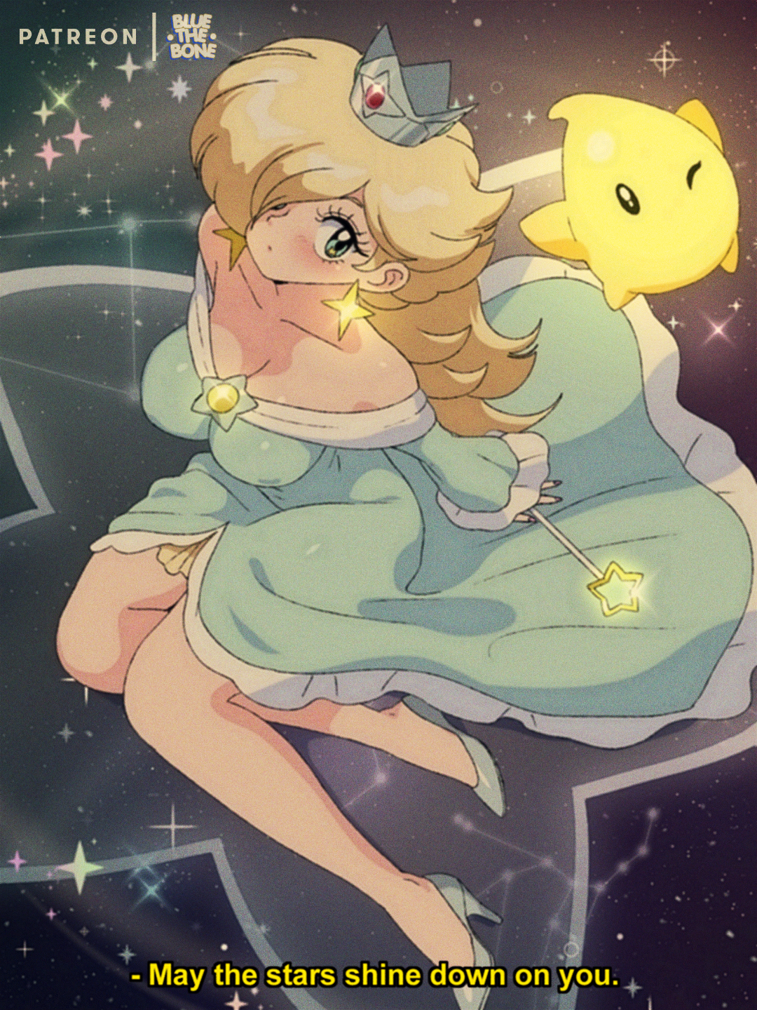 [RETRO] Rosalina [MARIO]插画图片壁纸