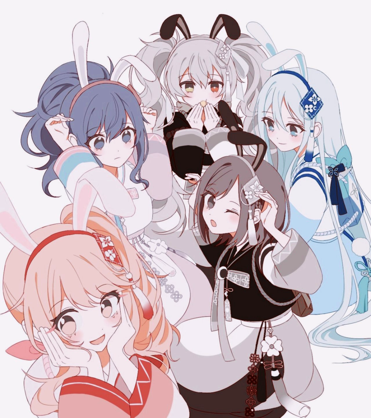 Rabbit插画图片壁纸