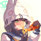 吃披萨的兔子