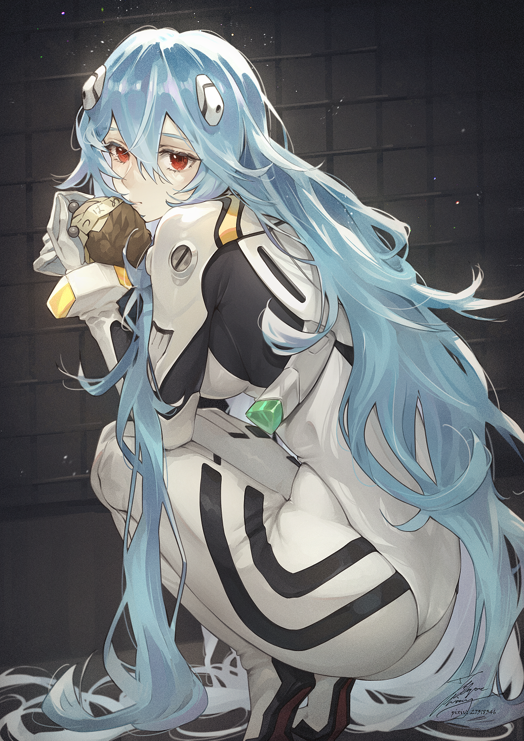 长绫波插画图片壁纸