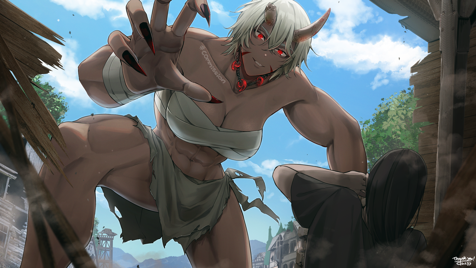 食人族-原创肌肉娘