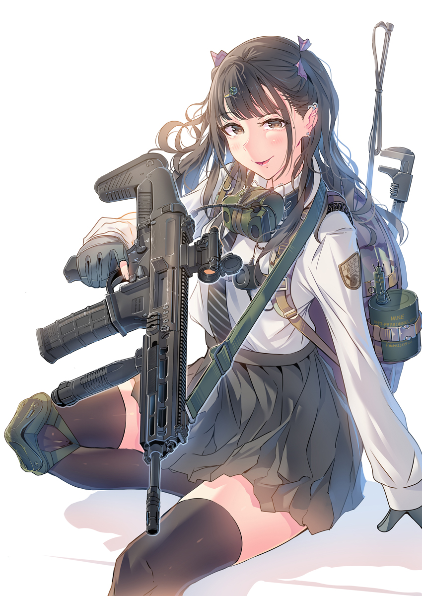 武装女子高生-原创枪械