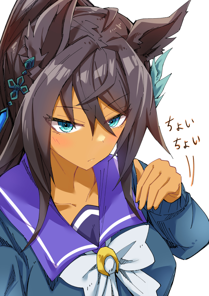 招手克里斯插画图片壁纸