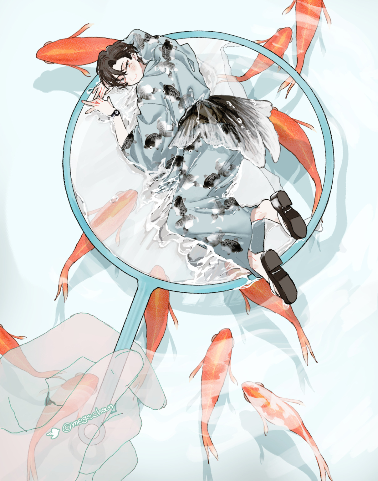 金魚掬いで数匹混ざっているレアなやつ