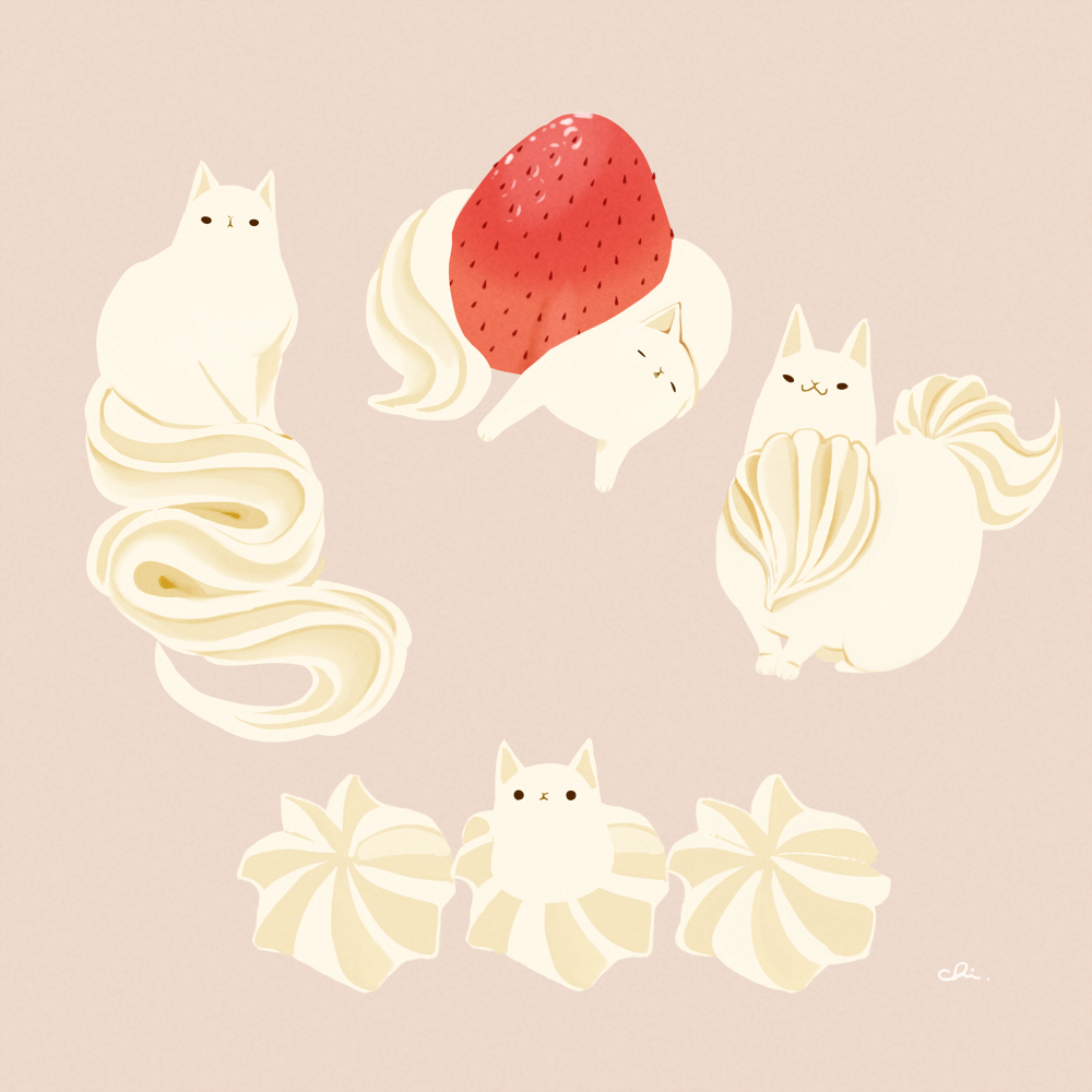 鲜奶油猫-原创素晴らしきほっこりの世界