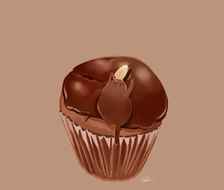 猫巧克力松饼-原创素晴らしきほっこりの世界