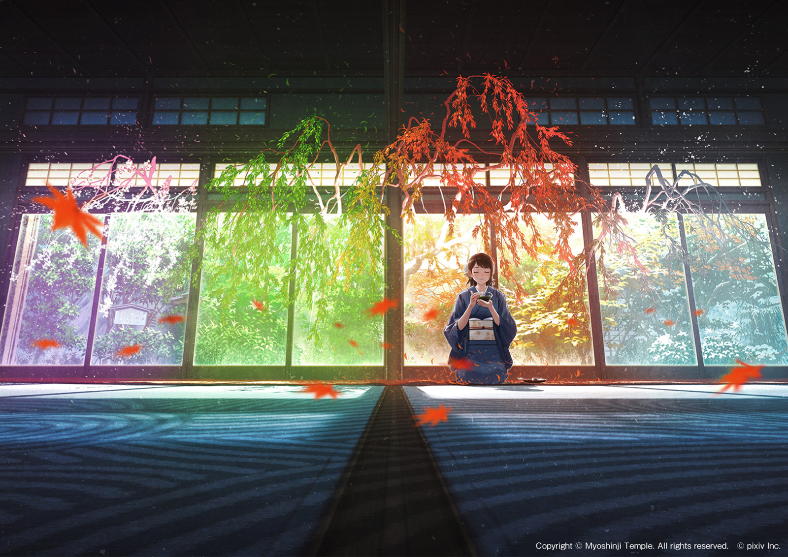 -紅葉--风景原创