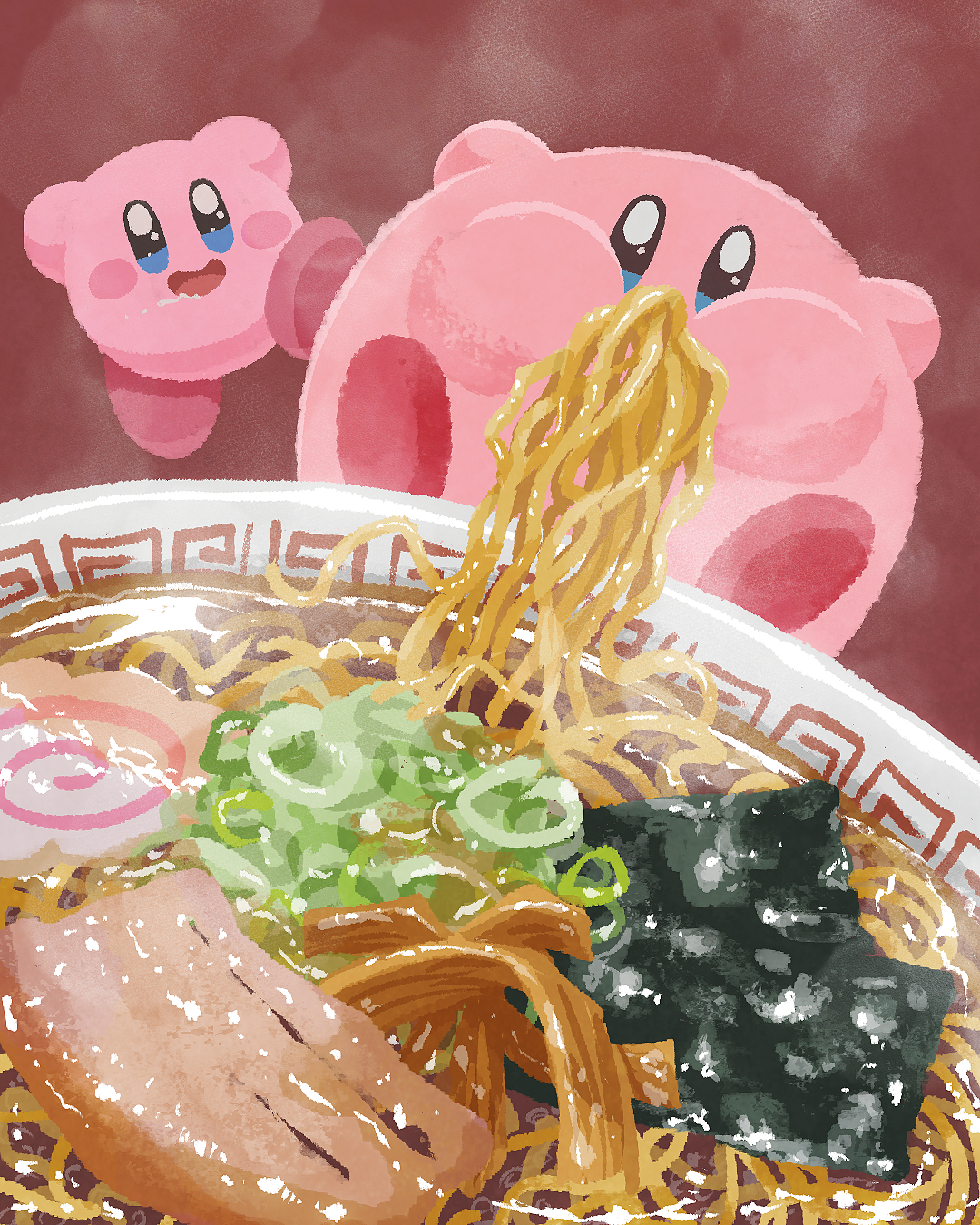拉面插画图片壁纸