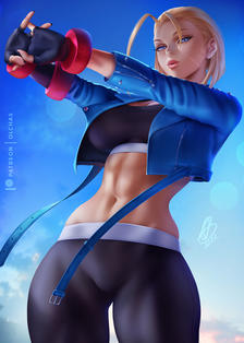 Cammy/卡米插画图片壁纸