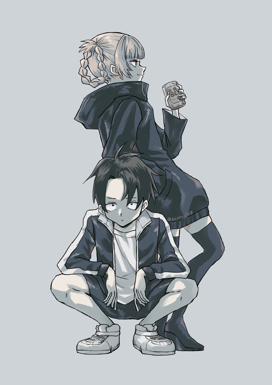 七草&夜守-吸血鬼(よふかしのうた)插图