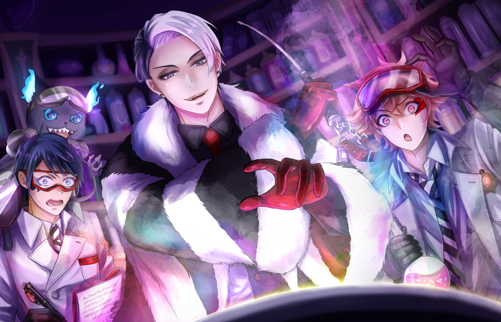 魔法薬学特別授業插画图片壁纸