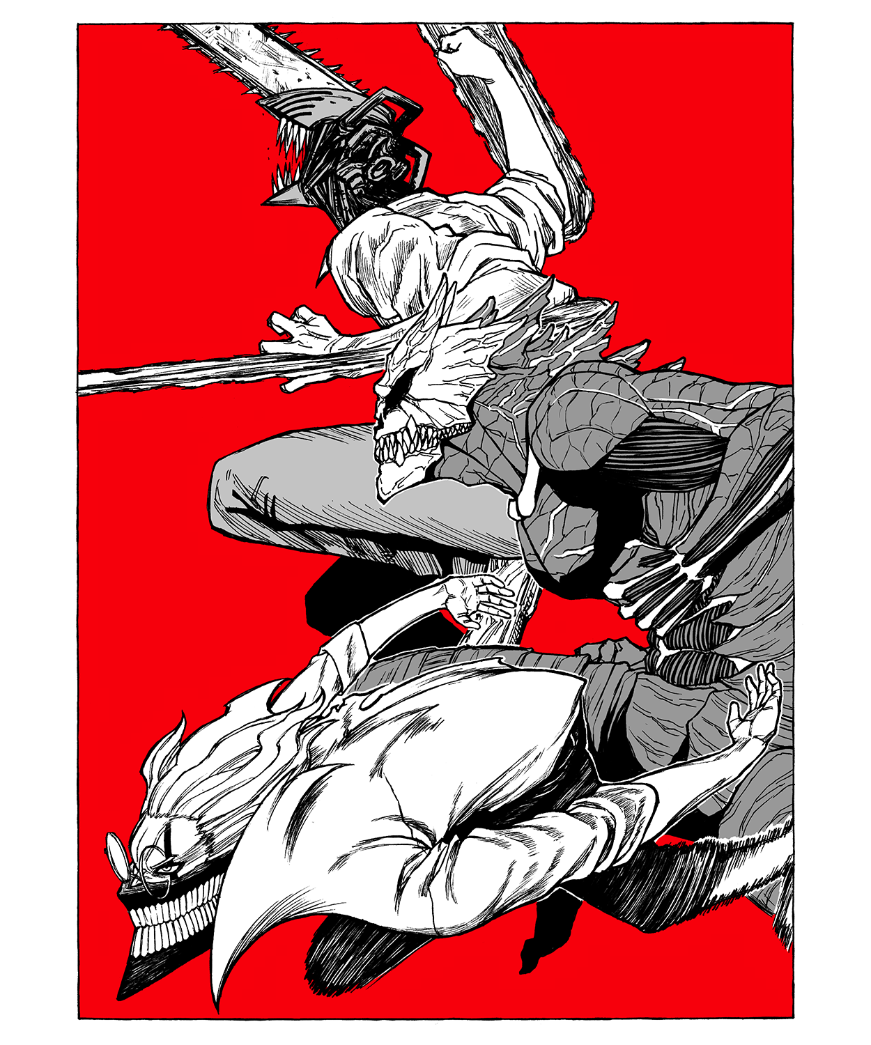 DEADLY THE F××KIN' HEROES插画图片壁纸