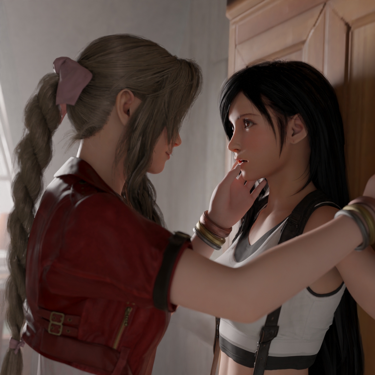 Tifa×Aerith-蒂法·洛克哈特艾丽丝