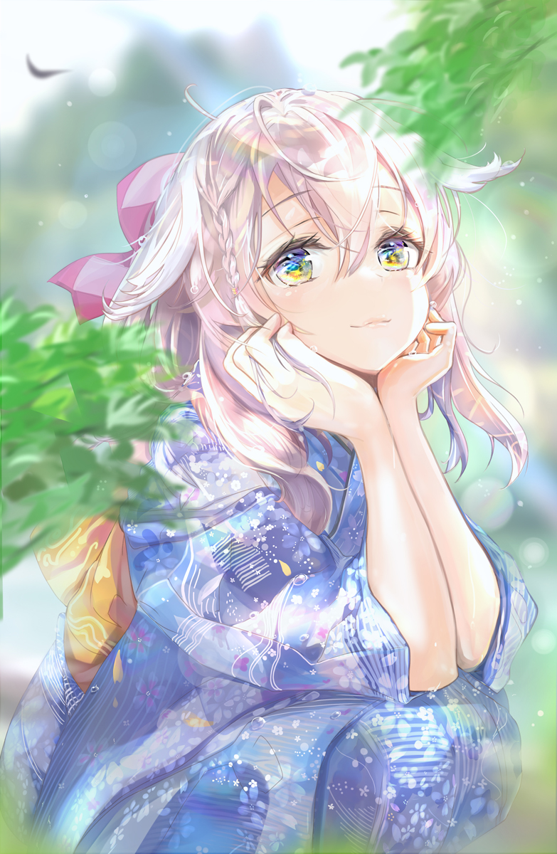 夏天的预感插画图片壁纸