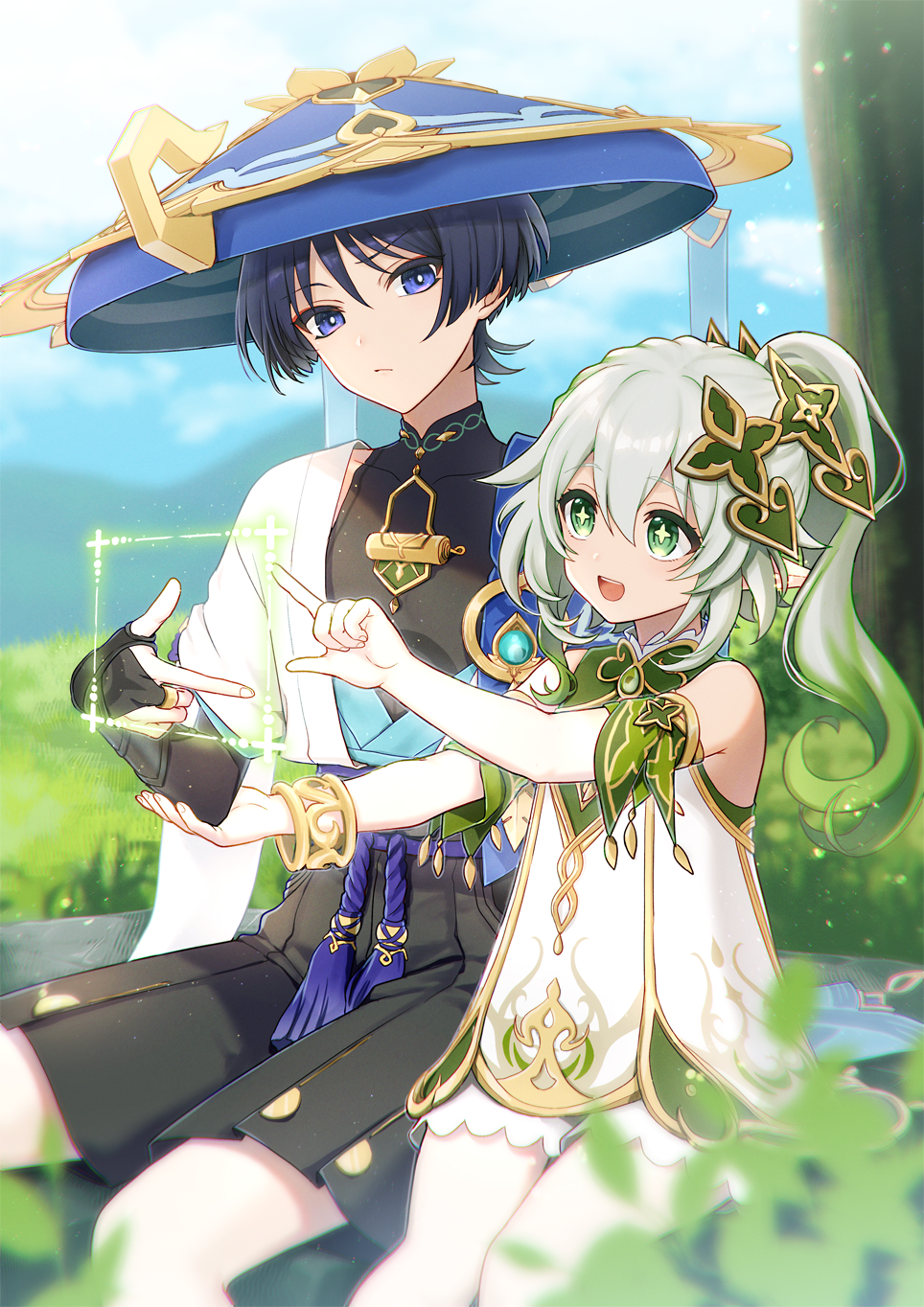 流浪和娜姬插画图片壁纸