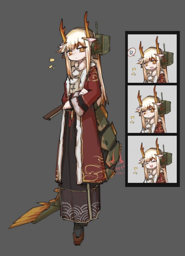 99A新年人设插画图片壁纸