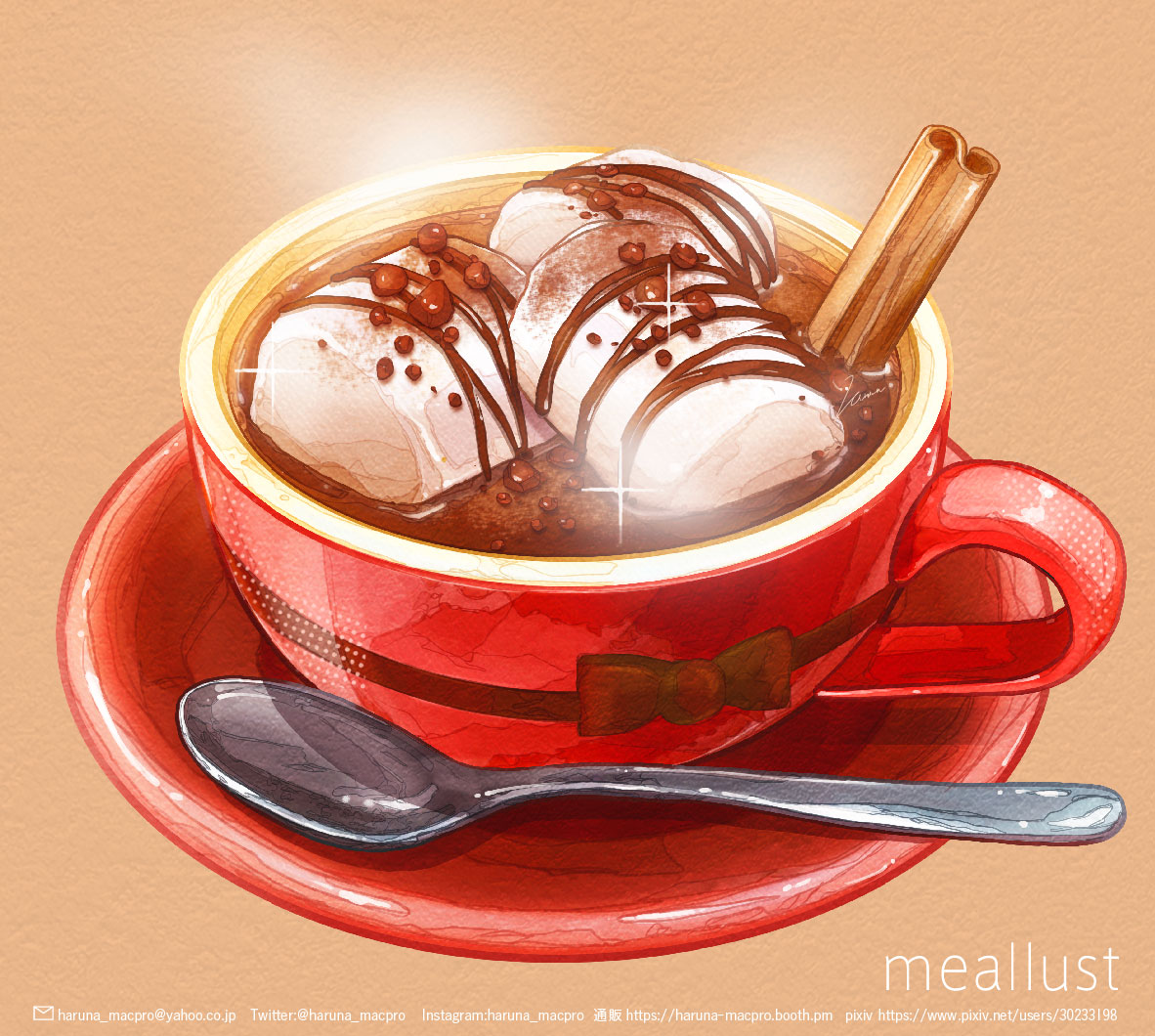 热巧克力-美食诱惑食物