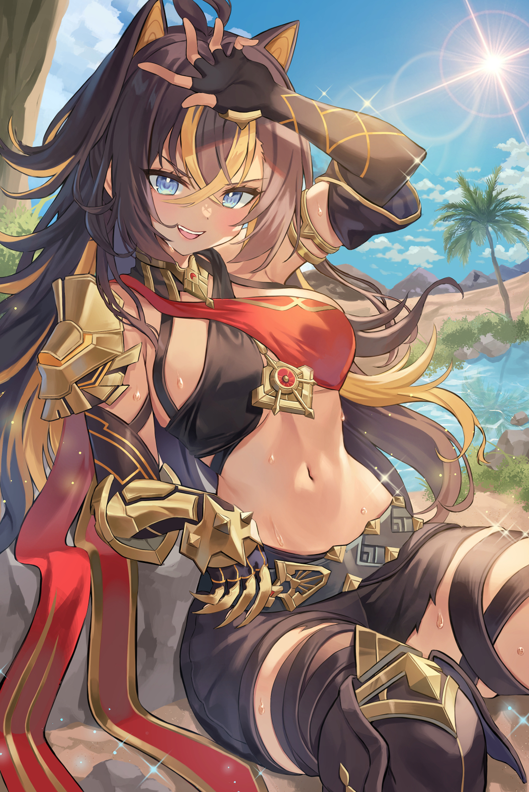 原神迪西亚插画图片壁纸