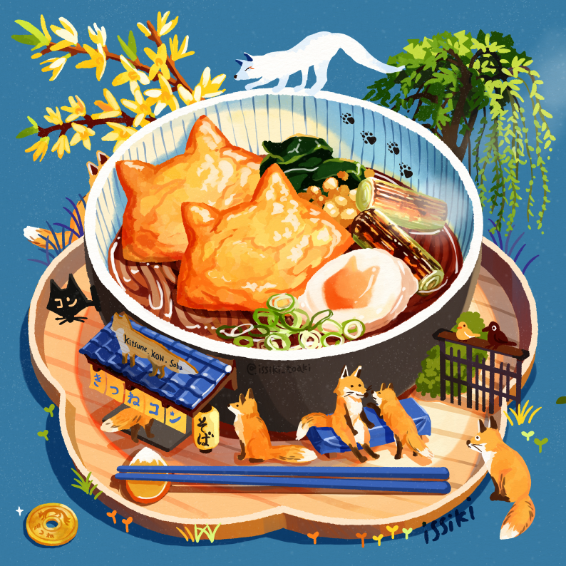 狐狸炒面-原创食物