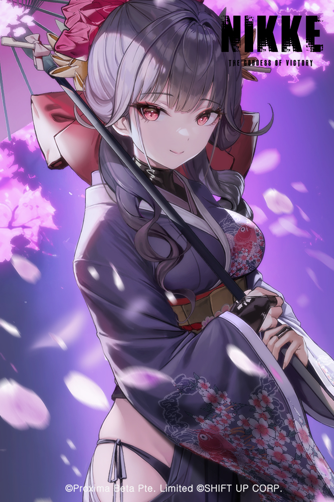 勝利の女神NIKKE_Cherry Blossom插画图片壁纸