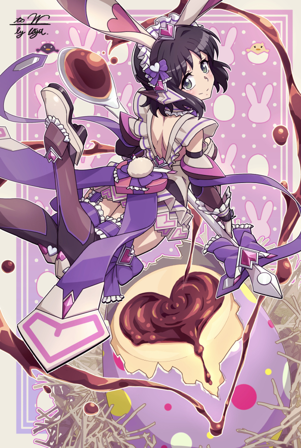 Skebご依頼品（kawaii型ギア未来）头像同人高清图