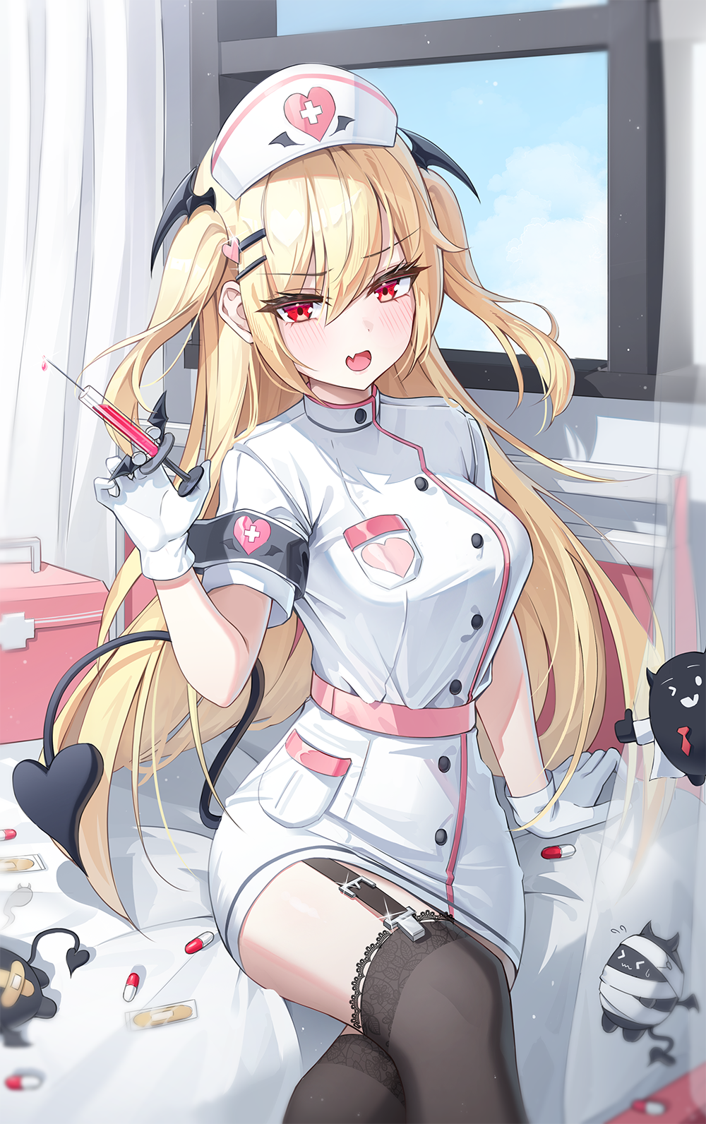 护士cosplay恶魔-原创女孩子