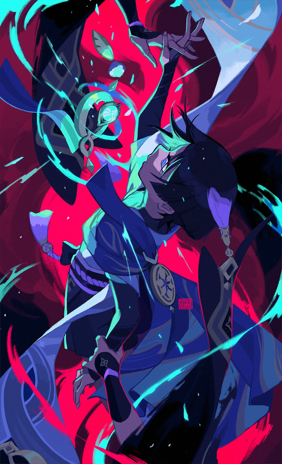 [原神] 放浪者の旅插画图片壁纸