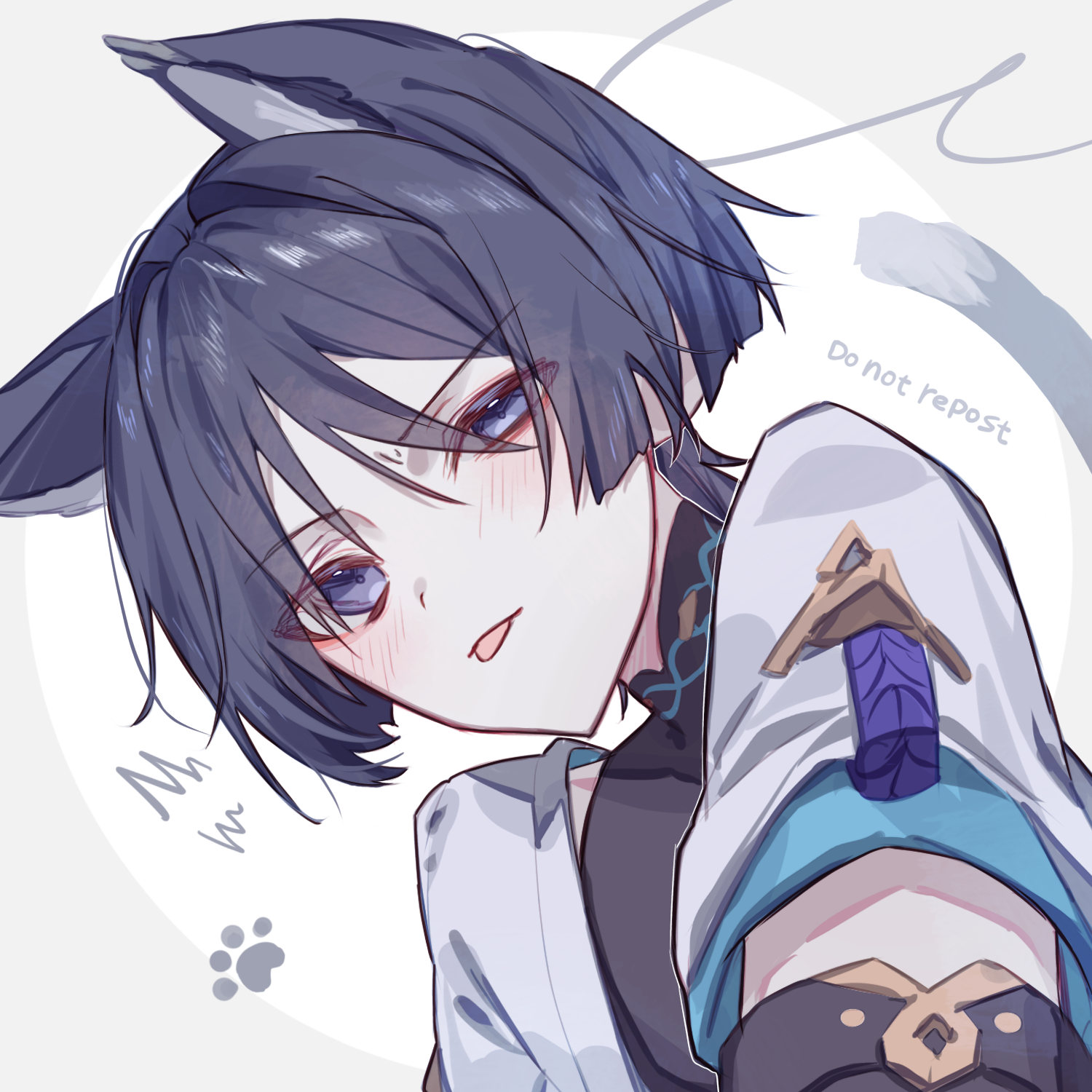 猫腻插画图片壁纸